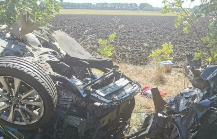 PHOTO Six Romanians involved in an accident in Bulgaria. Two of them are in serious condition