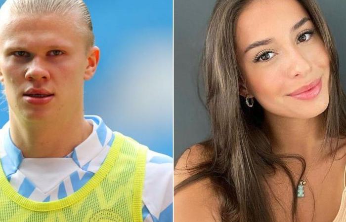 What a beautiful girlfriend Erling Haaland, the Manchester City player, has. Who is Isabel Haugseng Johansen