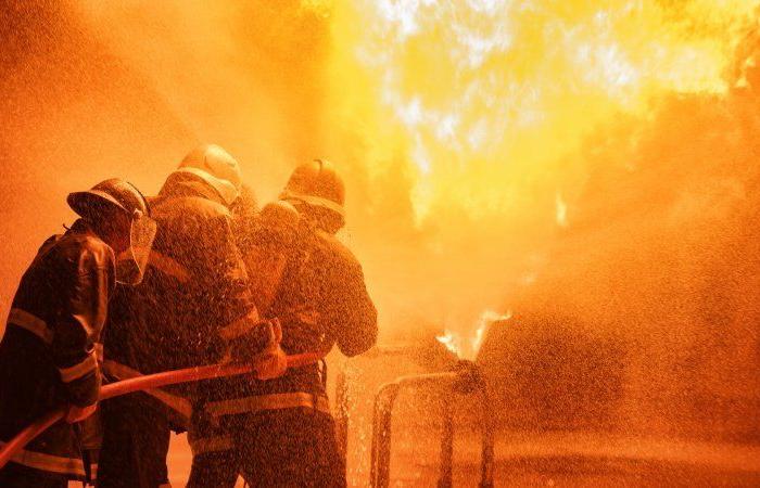 Major fire at the headquarters of the Chemical Company in Iasi