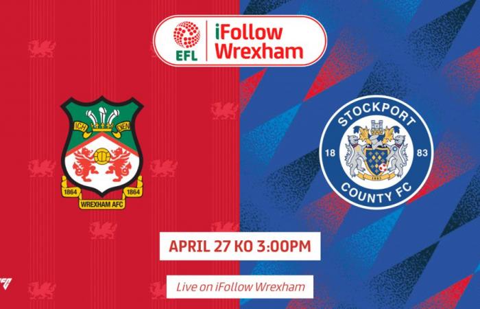 WATCH LIVE | Wrexham AFC vs Stockport County – News