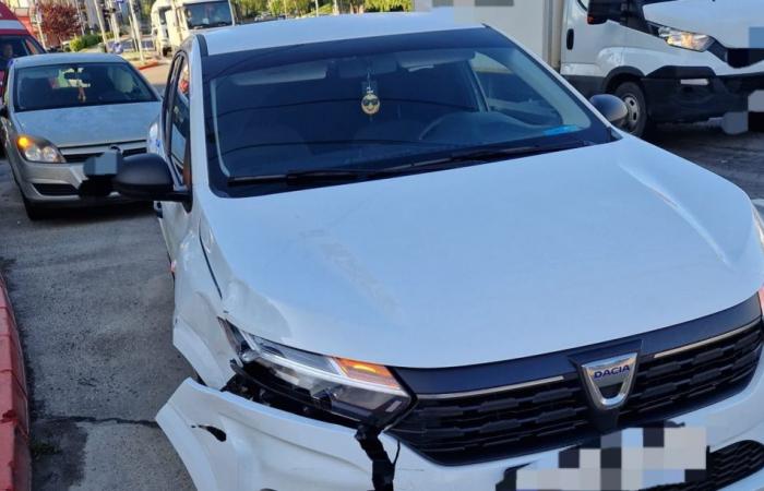 Pitesti: Accident in the Center, between two cars!