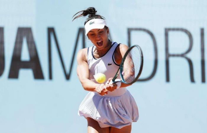 Jaqueline Cristian, spectacular victory in Madrid against a Grand Slam champion