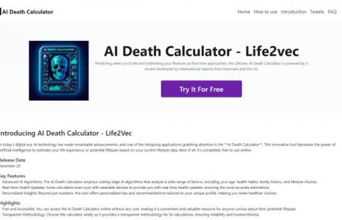 Urgent warning for anyone using scarily accurate ‘AI death calculator’