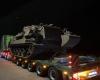 A Romanian truck driver wanted to illegally bring a tank into the country. He was caught in Germany and has now been sitting on the side of the road for four days