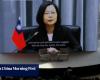 Taiwan president Tsai Ing-wen says China attack unlikely for now
