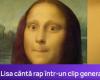 Mona Lisa raps using the new artificial intelligence engine created by Microsoft