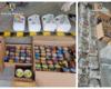 PHOTO / Almost 500 kilograms of hookah tobacco and dozens of liters of counterfeit detergent, found by the police in Harghita. Criminal file for economic crimes