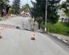 Emergency situation in Prahova. A street collapsed near the blocks, 20 people were evacuated. VIDEO.