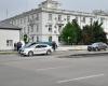 The police officers protested today, in front of the Constanta County Police Inspectorate
