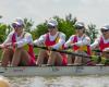 Romania won a silver medal at the European Rowing Championships! Women’s four-man crew, 2nd place in Hungary