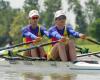 Gold medal for Romania at the European Rowing Championships. The two Romanians finished in first place