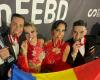 Romania, gold and silver in sports dance