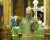 Palm Sunday at the Metropolitan Cathedral of Sibiu. Consecration of willow branches and prayer for Passion Week (photo)