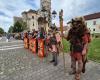 PHOTO VIDEO: The shows with Romans, Dacians and gladiators have resumed in Alba Iulia. Many surprises in the new season of the Romanian Guard