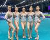 The gymnasts from the Romanian team are competing today at the European Championships in Italy