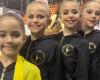 Athletes from the “Alexandra Pavel” Club in Alba Iulia, four medals at an international rhythmic gymnastics competition