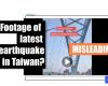 Compilation of old disaster clips unrelated to the recent earthquake in Taiwan on April 22, 2024
