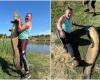 He caught the “monster” from Arad. A fisherman struck with a catfish of almost 50 kilograms