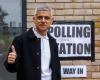 Sadiq Khan wins third term as mayor of London for the first time