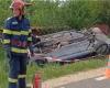 Last hour: Accident between three cars on a road in Vrancea: Several victims remained incarcerated