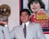 The Ballon d’Or won by Maradona after the 1986 World Cup, auctioned in France