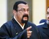 VIDEO Steven Seagal, filmed at the inauguration ceremony of Vladimir Putin / What the Russians asked the American actor
