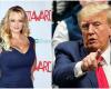 Donald Trump and former porn star Stormy Daniels faced off in court for the first time. Spicy details during the process