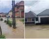 Flooded streets and yards in Bihor (VIDEO)