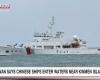 Taiwan says 11 Chinese ships enter waters near Kinmen Islands