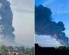 Cannock fire: Huge blaze seen for miles around as firefighters issue urgent evacuation order