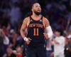 Knicks’ Jalen Brunson Returns to Game 2 vs. Pacers After Suffering Foot Injury