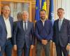 The Vice-President of the Romanian Tennis Federation, visiting CJ Vrancea