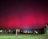The Aurora Borealis was visible this night in the sky of Cluj. Spectacular images. Photo