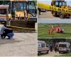 An 11-year-old boy died crushed by a bulldozer in a village in Teleorman. The driver was driving to the cemetery, to dig a hole for a grave