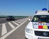 A drunk driver caused an accident on the A1 motorway. The surprise of the policemen
