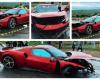Accident with Ferrari, the car was irreparably destroyed, total damage PHOTO and VIDEO