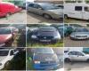 ANAF sells confiscated cars, with prices between 180 and 4,600 euros