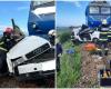 32-year-old man from Sibiu, father of two children, died in a serious accident. His car was hit by a train