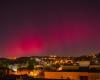 PHOTO. Rare and spectacular images. Aurora borealis, produced by a solar storm, visible at ClujFOTO. Rare and spectacular images. Aurora borealis, produced by a solar storm, visible in Cluj