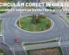 Explanatory video – How to drive correctly in the roundabouts in Sibiu. Tutorial made together with the Traffic Police